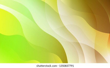 Wavy Background. For Creative Templates, Cards, Color Covers Set. Vector Illustration with Color Gradient