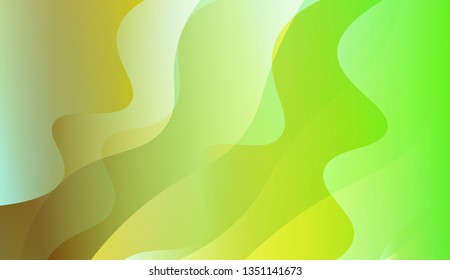 Wavy Background. For Creative Templates, Cards, Color Covers Set. Vector Illustration with Color Gradient