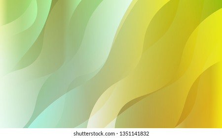 Wavy Background. For Creative Templates, Cards, Color Covers Set. Vector Illustration with Color Gradient