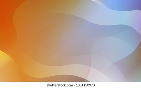 Wavy Background. For Creative Templates, Cards, Color Covers Set. Vector Illustration with Color Gradient