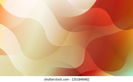 Wavy Background. For Creative Templates, Cards, Color Covers Set. Vector Illustration with Color Gradient