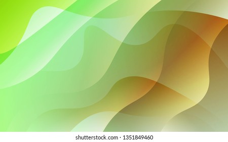 Wavy Background. For Creative Templates, Cards, Color Covers Set. Vector Illustration with Color Gradient