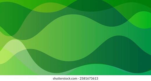 Wavy Background. For Creative Templates, Cards, Color Covers Set. Vector Illustration with Color Gradient.
