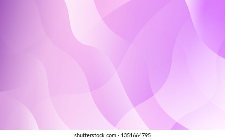 Wavy Background. Design For Cover Page, Poster, Banner Of Websites. Vector Illustration with Color Gradient