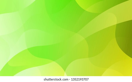 Wavy Background. Design For Cover Page, Poster, Banner Of Websites. Vector Illustration with Color Gradient