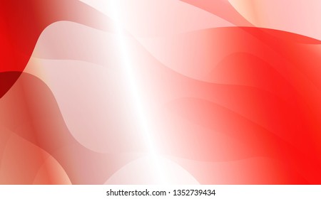 Wavy Background. Design For Cover Page, Poster, Banner Of Websites. Vector Illustration with Color Gradient