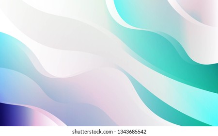 Wavy Background. For Design Flyer, Banner, Landing Page. Vector Illustration.