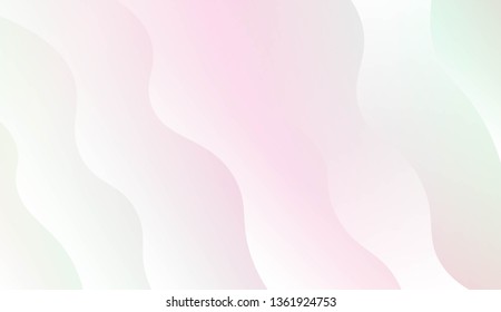 Wavy Background. For Design Flyer, Banner, Landing Page. Vector Illustration with Color Gradient