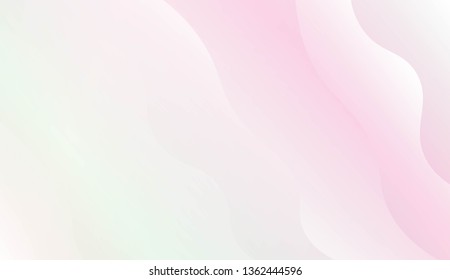 Wavy Background. For Design Flyer, Banner, Landing Page. Vector Illustration with Color Gradient