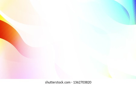 Wavy Background. For Design Flyer, Banner, Landing Page. Vector Illustration with Color Gradient