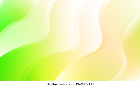 Wavy Background. For Design Flyer, Banner, Landing Page. Vector Illustration with Color Gradient