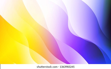 Wavy Background. For Design Flyer, Banner, Landing Page. Vector Illustration with Color Gradient