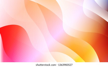 Wavy Background. For Design Flyer, Banner, Landing Page. Vector Illustration with Color Gradient