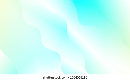 Wavy Background. For Design Flyer, Banner, Landing Page. Vector Illustration with Color Gradient