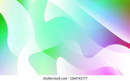 Wavy Background. For Design Flyer, Banner, Landing Page. Vector Illustration with Color Gradient