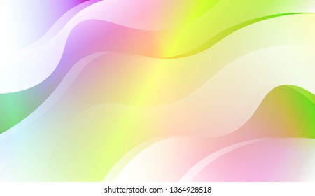Wavy Background. For Design Flyer, Banner, Landing Page. Vector Illustration with Color Gradient