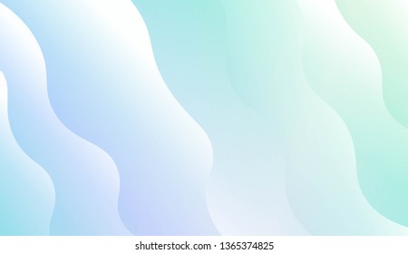Wavy Background. For Design Flyer, Banner, Landing Page. Vector Illustration with Color Gradient
