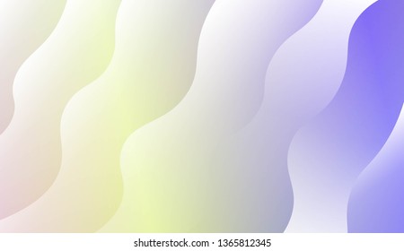 Wavy Background. For Design Flyer, Banner, Landing Page. Vector Illustration with Color Gradient