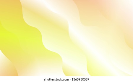 Wavy Background. For Design Flyer, Banner, Landing Page. Vector Illustration with Color Gradient