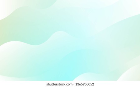 Wavy Background. For Design Flyer, Banner, Landing Page. Vector Illustration with Color Gradient