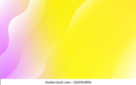 Wavy Background. For Design Flyer, Banner, Landing Page. Vector Illustration with Color Gradient