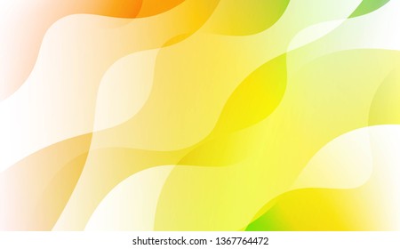 Wavy Background. For Design Flyer, Banner, Landing Page. Vector Illustration with Color Gradient