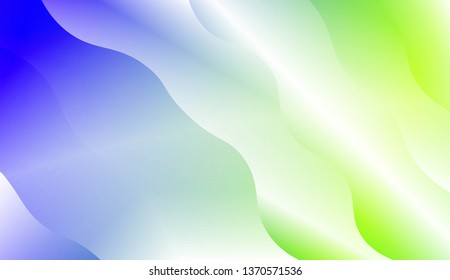 Wavy Background. For Design Flyer, Banner, Landing Page. Vector Illustration with Color Gradient