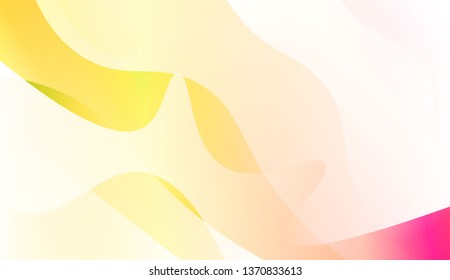 Wavy Background. For Design Flyer, Banner, Landing Page. Vector Illustration with Color Gradient