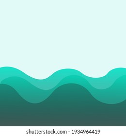 Wavy background design with navy blue color. useful for backgrounds, covers, illustrations, etc.