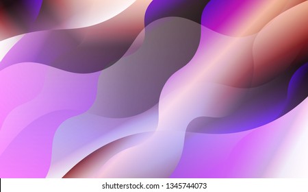 Wavy Background. For Design, Presentation, Business. Vector Illustration with Color Gradient.