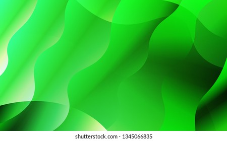 Wavy Background. Design For Your Header Page, Ad, Poster, Banner. Vector Illustration with Color Gradient.