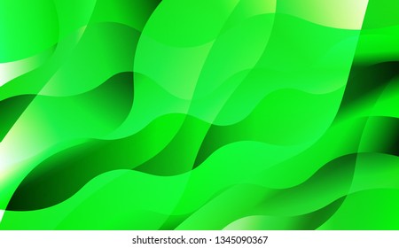 Wavy Background. Design For Your Header Page, Ad, Poster, Banner. Vector Illustration with Color Gradient.