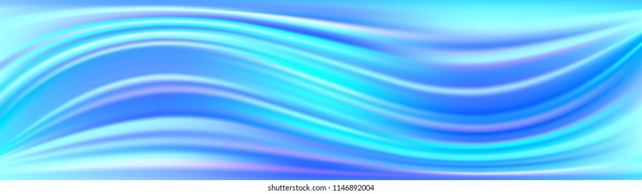 Wavy background with effective multicolored waves