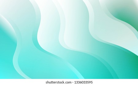 Wavy Background. For Flyer, Brochure, Booklet And Websites Design Vector Illustration.