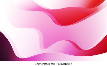 Wavy Background. For Flyer, Brochure, Booklet And Websites Design Vector Illustration.