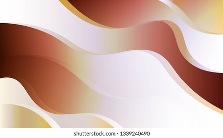 Wavy Background. For Flyer, Brochure, Booklet And Websites Design Vector Illustration.