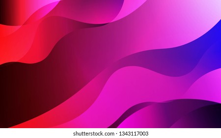 Wavy Background. For Flyer, Brochure, Booklet And Websites Design Vector Illustration.