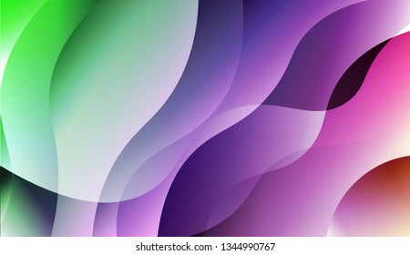 Wavy Background. For Flyer, Brochure, Booklet And Websites Design Vector Illustration.