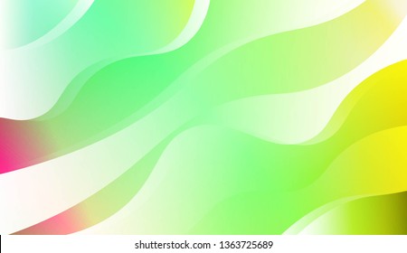 Wavy Background. For Flyer, Brochure, Booklet And Websites Design Vector Illustration with Color Gradient