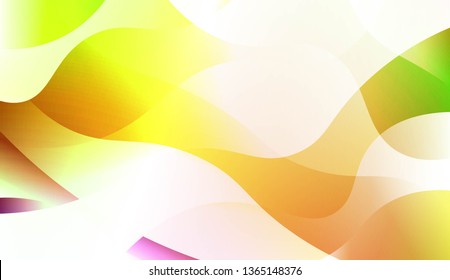 Wavy Background. For Flyer, Brochure, Booklet And Websites Design Vector Illustration with Color Gradient