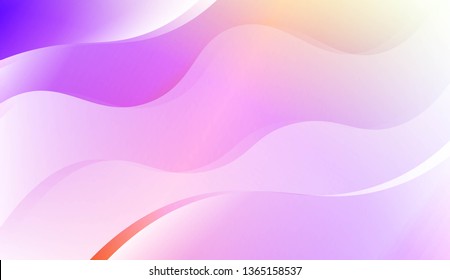 Wavy Background. For Flyer, Brochure, Booklet And Websites Design Vector Illustration with Color Gradient