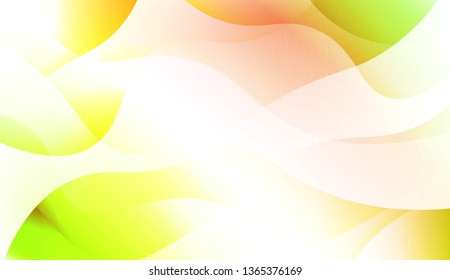 Wavy Background. For Flyer, Brochure, Booklet And Websites Design Vector Illustration with Color Gradient