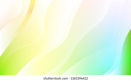 Wavy Background. For Flyer, Brochure, Booklet And Websites Design Vector Illustration with Color Gradient