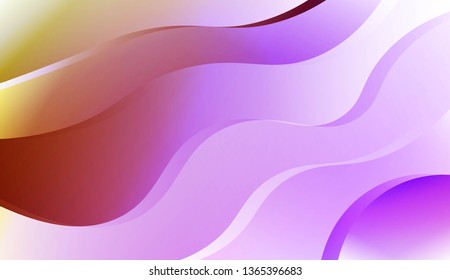 Wavy Background. For Flyer, Brochure, Booklet And Websites Design Vector Illustration with Color Gradient