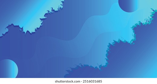Fundo Ondulado. Para Folheto, Brochura, Livreto E Ilustração De Vetor De Design De Sites.