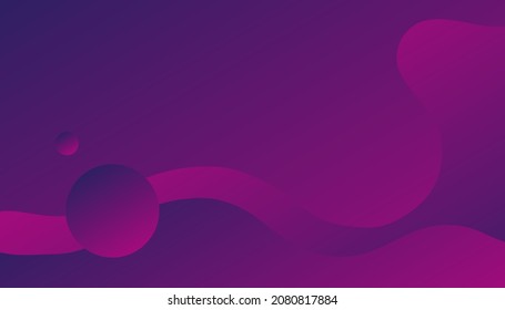 wavy background and full color. Vector Illustrator. Eps 10 - Vector 