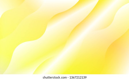 Wavy Background. For Futuristic Ad, Booklets. Vector Illustration with Color Gradient