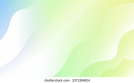Wavy Background. For Futuristic Ad, Booklets. Vector Illustration with Color Gradient