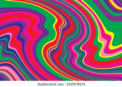 Wavy background. Graphic design geometric shape. Banner template. Cover layout template. Colorful hipster style. Flyer, banner. Color geometric pattern. Vibrant gradient shape.