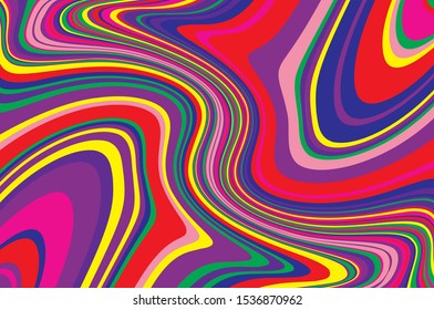 Wavy background. Graphic design geometric shape. Banner template. Cover layout template. Colorful hipster style. Flyer, banner. Color geometric pattern. Vibrant gradient shape.